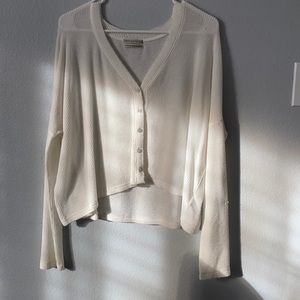 White sweater size small